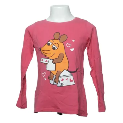 Langærmet t-shirt (Pink) fra DieMaus Bomuld