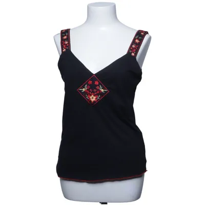 Tank Top (Black, Multicolored) from MSSR Elastane, Viscose