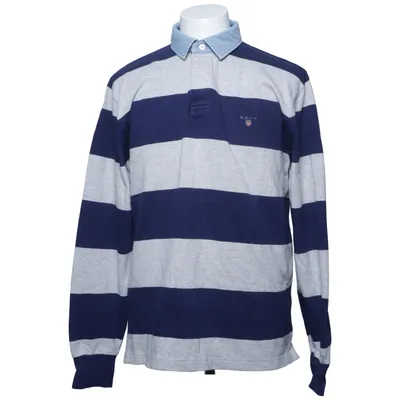Rugby shirt (Blauw, Grijs) van GANT Katoen
