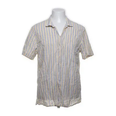 Chemise à manches courtes (Jaune, Bleu, Blanc) de Zara Coton