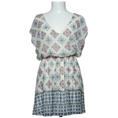 Klänning (Beige, Flerfärgad) från Vintage Love Polyester