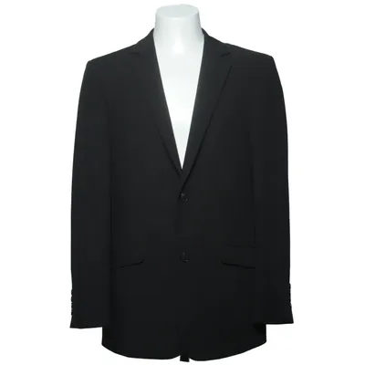 Blazer (Black) from Luigi Morini Polyester, Viscose
