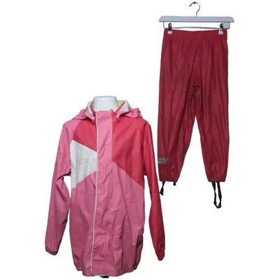 Rainwear (Pink, White) from Abeko Polyester, Polyurethane