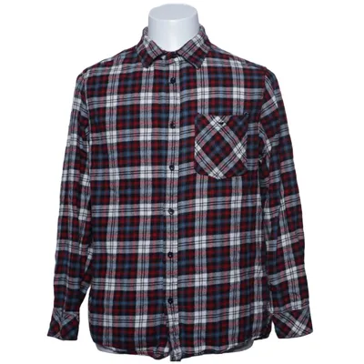 Flanellen overhemd (Rood, Zwart, Wit) van Casual Katoen