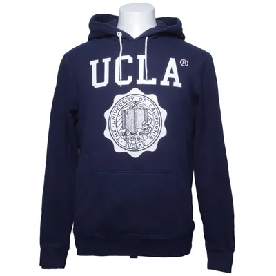 Sweat à capuche (Bleu) de UCLA Coton, Polyester