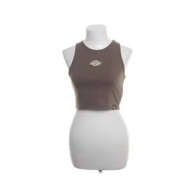 Crop top (Grå) fra Dickies Bomuld, Elastan
