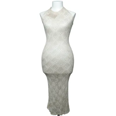 Strandkjole (Beige) Bomuld, Polyester