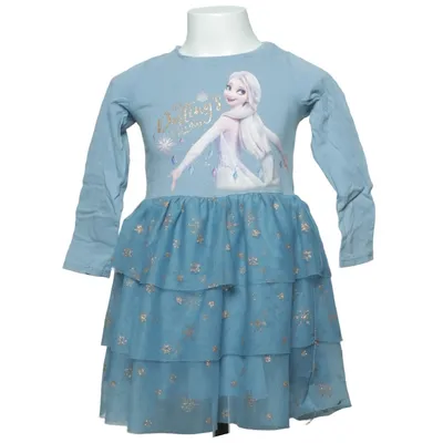 Dress (Blue, Multicolored) from H&M Kids Cotton, Polyester