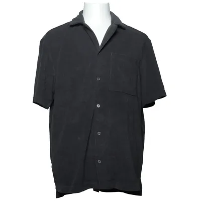 Korte mouwen shirt (Grijs) van H&M Man Katoen, Polyester