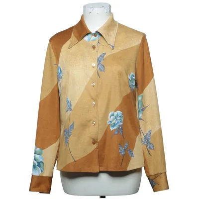 Blus (Brun, Beige, Blå) från Lapidus Polyester