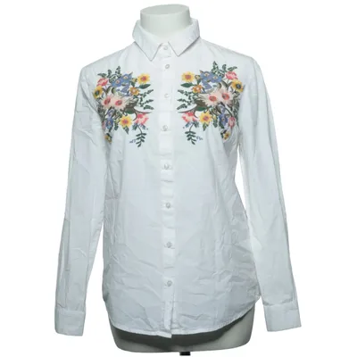 Shirt (White, Multicolored) from Tally Weijl Cotton