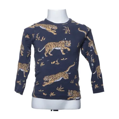 Long sleeve T-shirt (Black, Yellow) from Tiger & Friends Elastane, Organic cotton