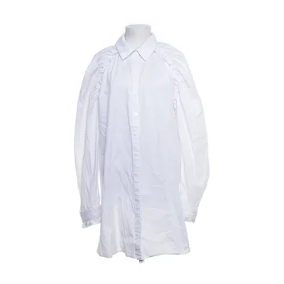 Shirt dress (White) from HUNKØN Cotton