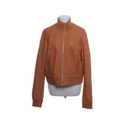 Jacket (Brown) from R Edition Polyester, Viscose