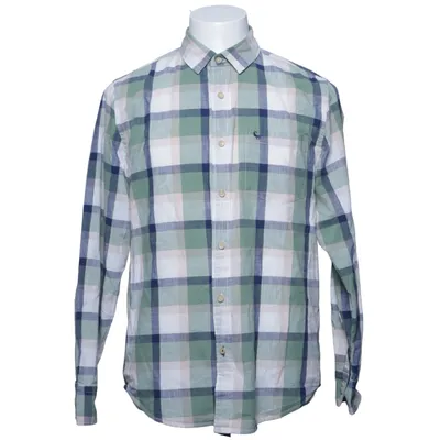 Shirt (Groen, Blauw, Wit) van Old Khaki Katoen