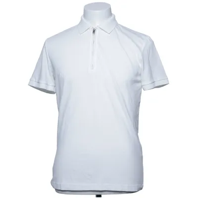 Pikétröja (Vit) från Selected Homme Ekologisk bomull, Återvunnen polyester