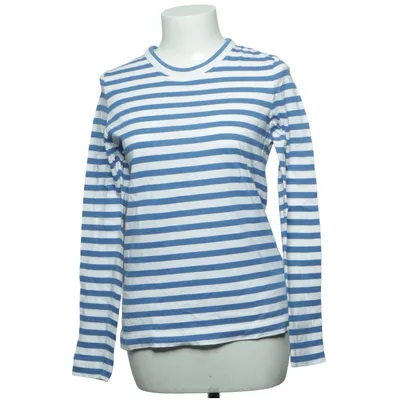 Långärmad t-shirt (Blå, Vit) från Arket Bomull