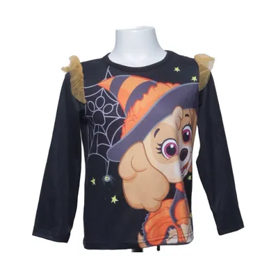 T-shirt à manches longues (Noir, Multicolore) de Nickelodeon Élasthane, Polyamide, Polyester