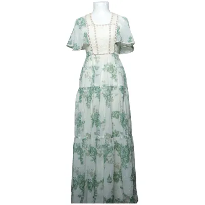 Robe longue (Vert, Blanc) de Pussy Cat
