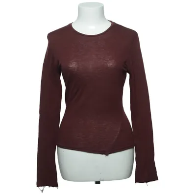 Long sleeve T-shirt (Brown) from Jaded London Viscose, Wool