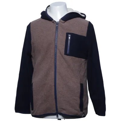 Capuchon sweater (Blauw, Bruin) van 2964 Garmisch Merinowol