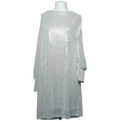 Cocktail dress (Silver) from Shein Curve Elastane, Polyester