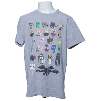 T-shirt (Grijs) van Jinx Katoen, Polyester