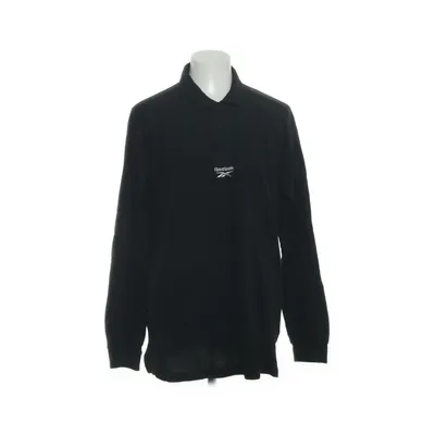 Lange mouwen shirt (Zwart) van Reebok Katoen, Elastaan