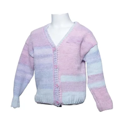 Cardigan (Pink, Blå, Flerfarvet) fra Amy & Lucy Polyester