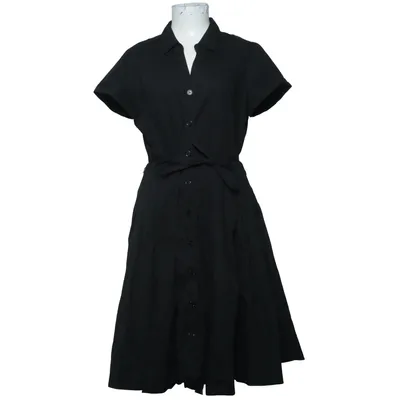 Skjortklänning (Svart) från Classic Woman by Ellos Bomull