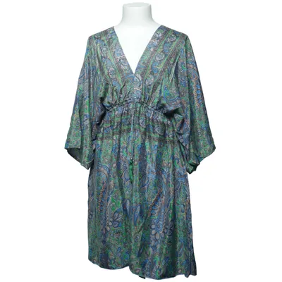 Tuniek (Blauw, Groen, Meerkleurig) van Bigg Bull Polyester, Zijde