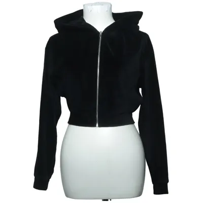 Hoodie (Flirty Velour Hoodie) from NLY Trend Cotton, Polyester