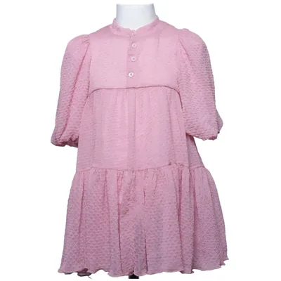 Kjole (Pink) fra MarMar Copenhagen Polyester, Viscose