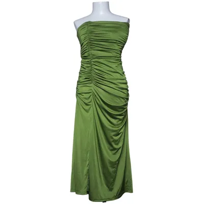 Maxi jurk (Groen) van Rare London Elastaan, Polyester