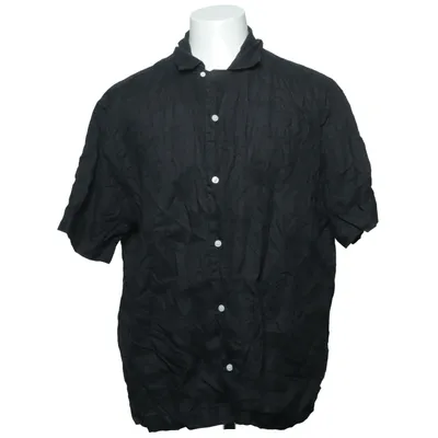 Chemise à manches courtes (Noir) de H&M Lin