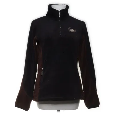 Fleece sweater (Black, Brown) from CRW Polyester