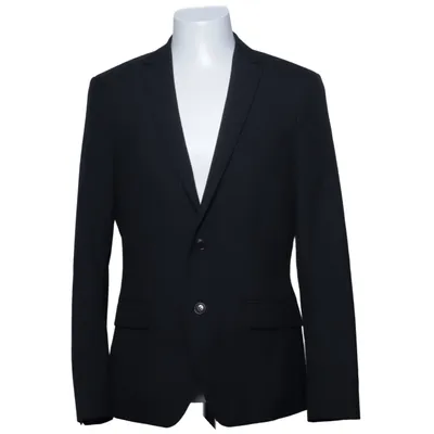 Blazer (Zwart) van Bertoni Polyester, Wol