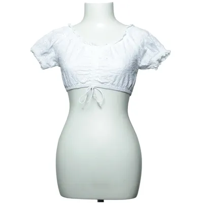 Dirndl blouse (Wit) van Distler