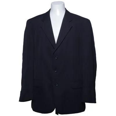 Blazer (Zwart) van Taylor's Club Collection Polyester, Wol