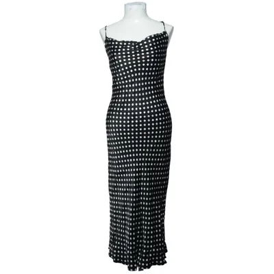 Maxi dress (Black, White) from Zara Viscose