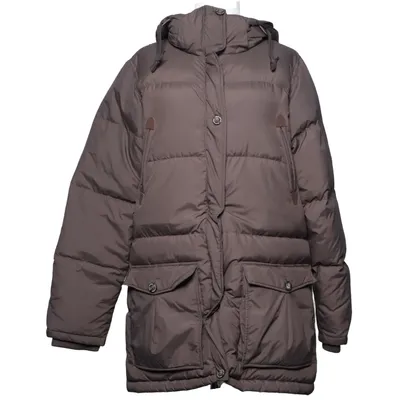 Daunenmantel (Braun) von Race Marine Daune, Feder, Nylon, Polyester