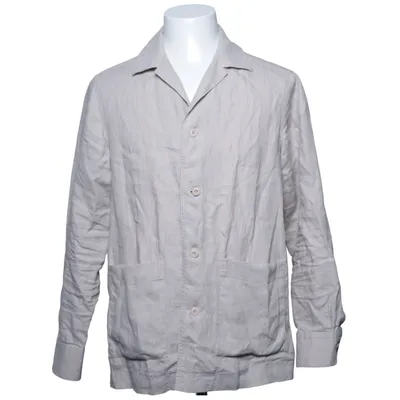 Overshirt (Beige) from Massimo Dutti Linen