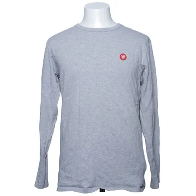 Long sleeve T-shirt (Gray) from Wood Wood Cotton