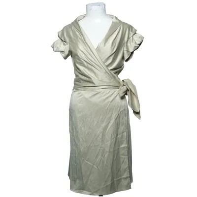 Omlottklänning (Beige) från Smooph Bomull, Elastan, Polyester