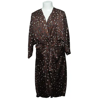 Wrap dress (Brown, Black, White) from Twist & Tango Recycled polyester
