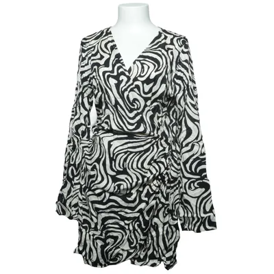 Klänning (Svart, Vit) från H&M Viskos