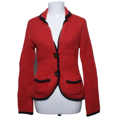 Cardigan (Rouge, Noir) de Dagmar Laine de mouton