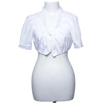 Dirndl blouse (Wit) Katoen, Polyester