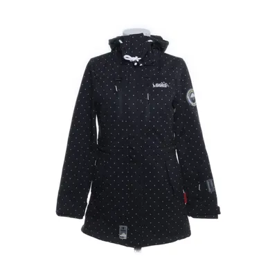 Parka (Zwart, Wit) van Marikoo Elastaan, Polyester