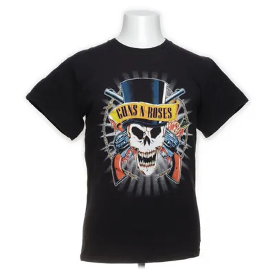 T-shirt (Svart, Flerfärgad) från Fruit of the Loom Bomull